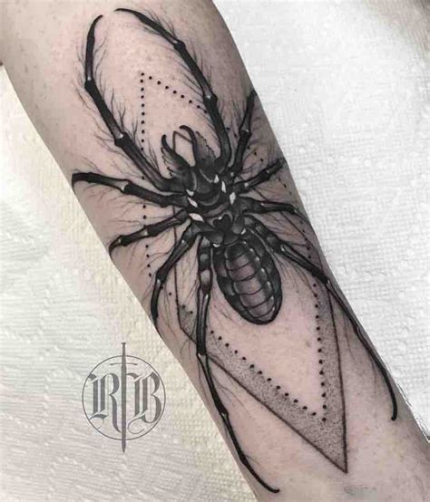 La Araña: Un tatuaje de gran simbología: 23 buenos diseños